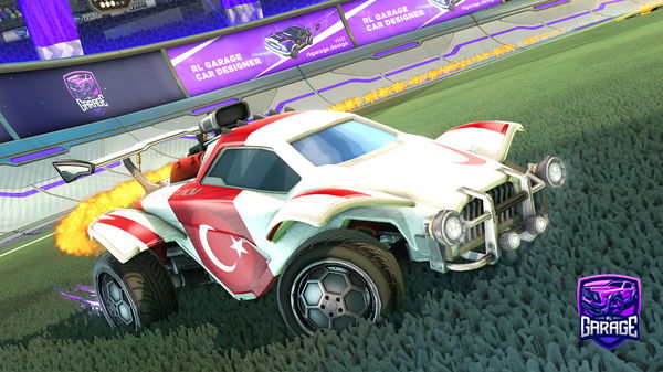 A Rocket League car design from EmscopeOffiziell