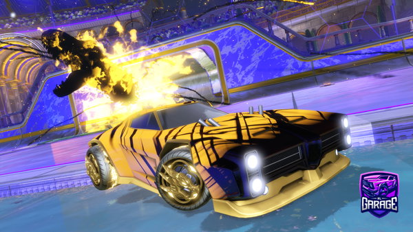 A Rocket League car design from Cafedoppio