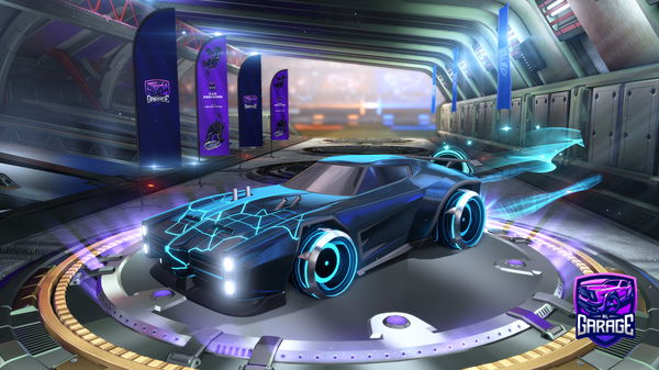 A Rocket League car design from SuttButtCoconutt