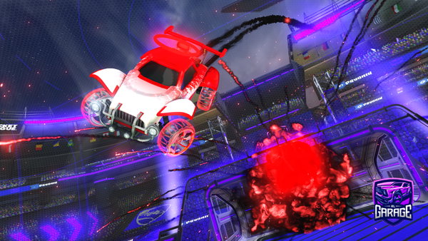 A Rocket League car design from Darkzinn