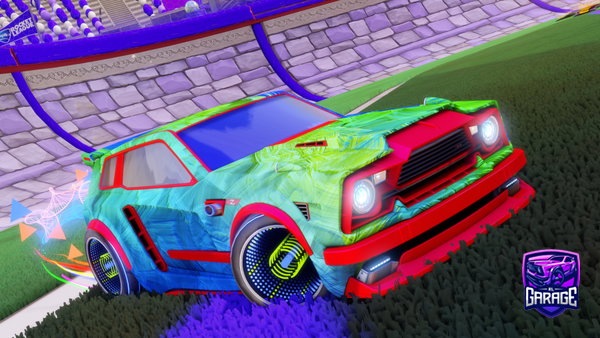 A Rocket League car design from theflyinghog