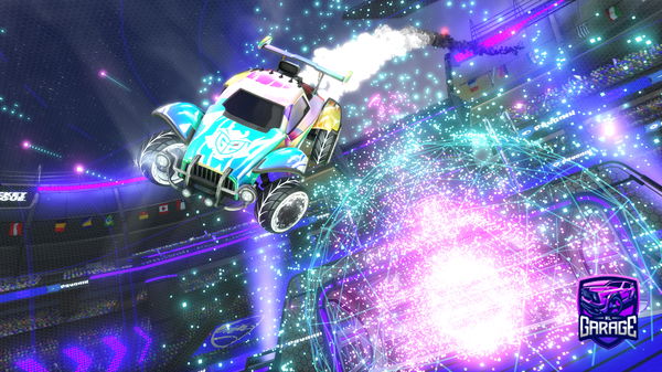 A Rocket League car design from FzNitro