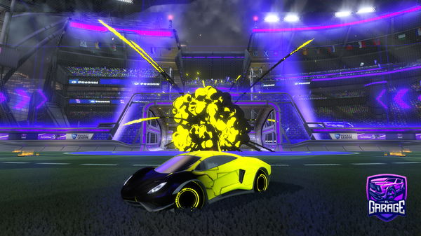 A Rocket League car design from Peio_xtu11