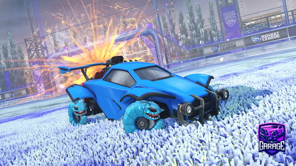 A Rocket League car design from JSLAK