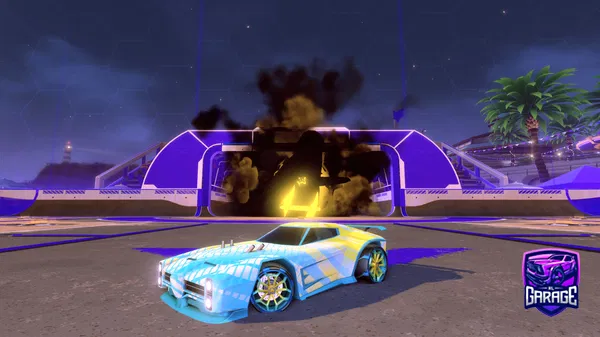 A Rocket League car design from Chunkster_