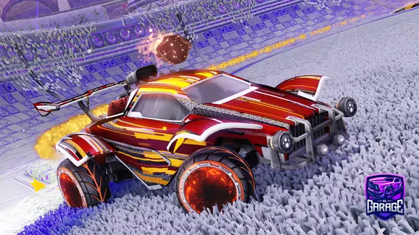 A Rocket League car design from AK0VIIC