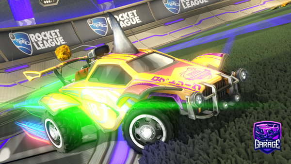 A Rocket League car design from Neonix_