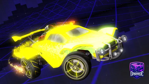 A Rocket League car design from Iceman365