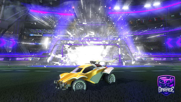 A Rocket League car design from Ktashi