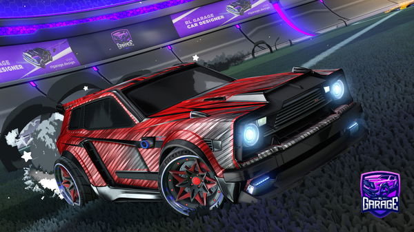 A Rocket League car design from keimi0101