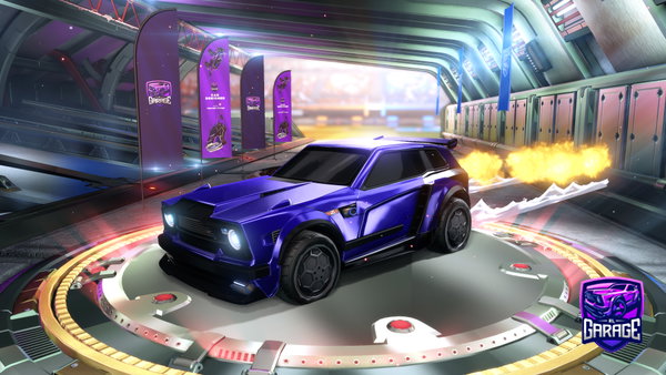 A Rocket League car design from itytxm