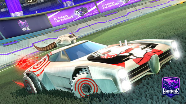 A Rocket League car design from zylladys