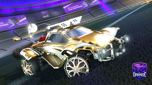 A Rocket League car design from TheDarkNight976