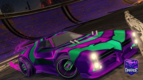 A Rocket League car design from BIG-FIRE-TURTLE