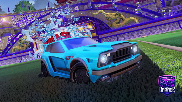 A Rocket League car design from vlackfire