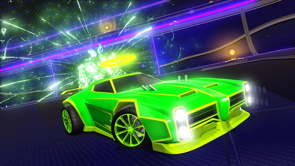 A Rocket League car design from fysion_yt