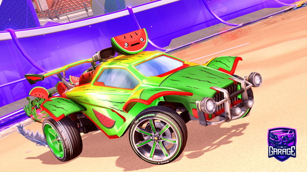 A Rocket League car design from xrimed