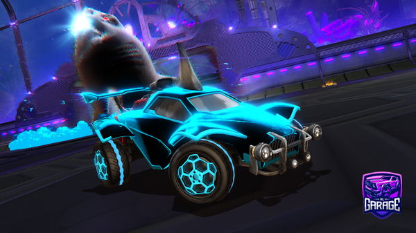 A Rocket League car design from Black_Ink