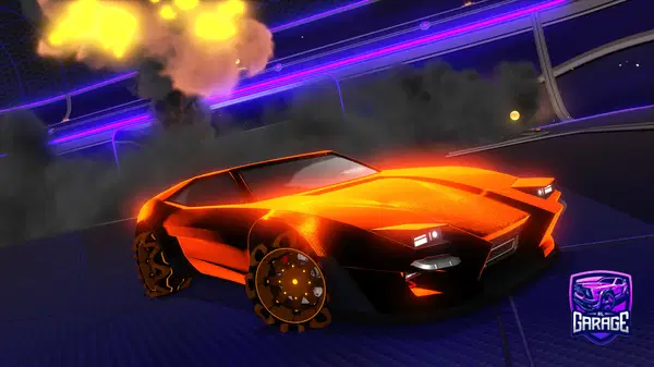 A Rocket League car design from utterabledragon