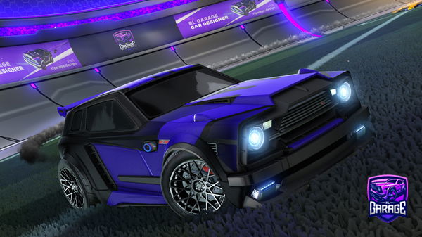 A Rocket League car design from LividFalcon