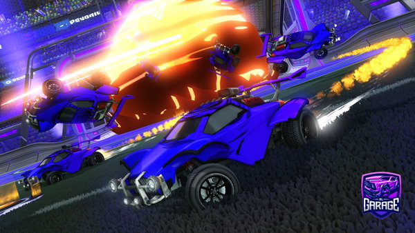A Rocket League car design from batman69420