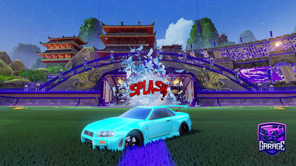 A Rocket League car design from Tuvvle