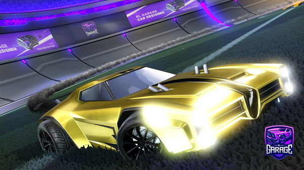 A Rocket League car design from Not_Umbxrto