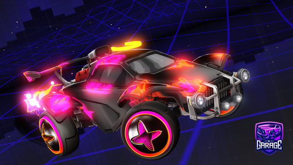 A Rocket League car design from YS-AeroAlpha