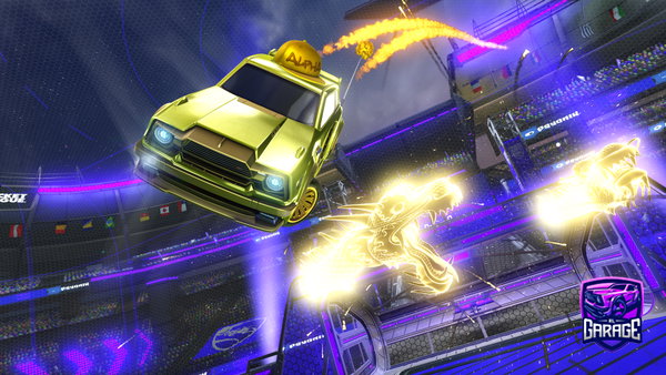 A Rocket League car design from vitalityzen
