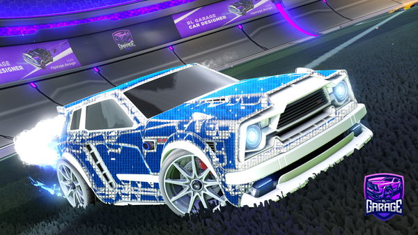 A Rocket League car design from Jam_ware