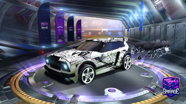 A Rocket League car design from AngeloXGamer_11