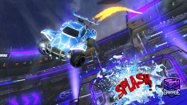 A Rocket League car design from cionen