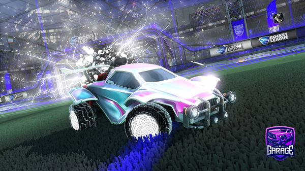 A Rocket League car design from namemane143