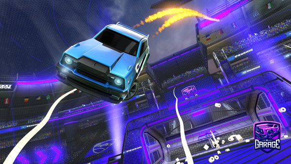 A Rocket League car design from Naeldo