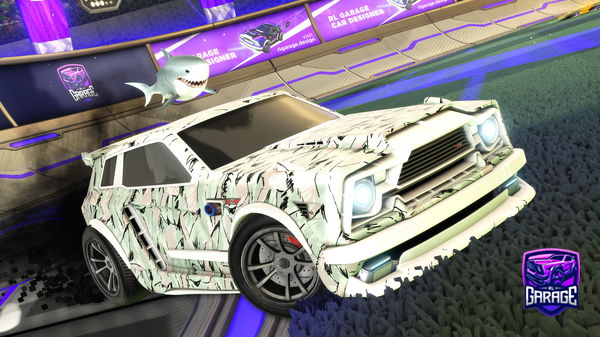 A Rocket League car design from vSxolarLy