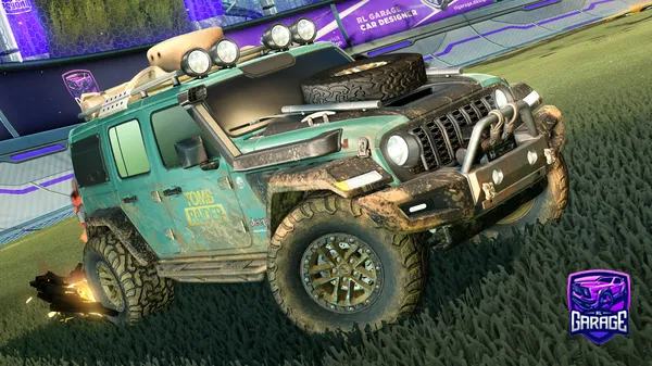 A Rocket League car design from irosario78