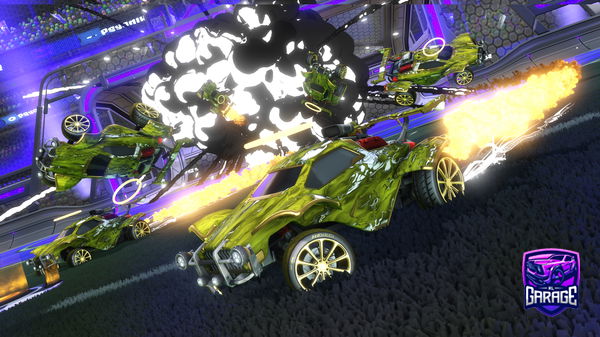 A Rocket League car design from MrYeet29