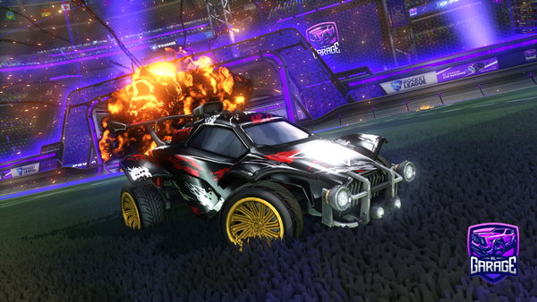 A Rocket League car design from Bananapants8
