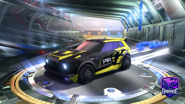 A Rocket League car design from Mysn