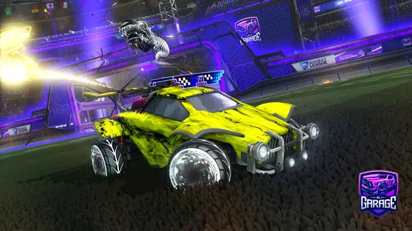 A Rocket League car design from Popkillza