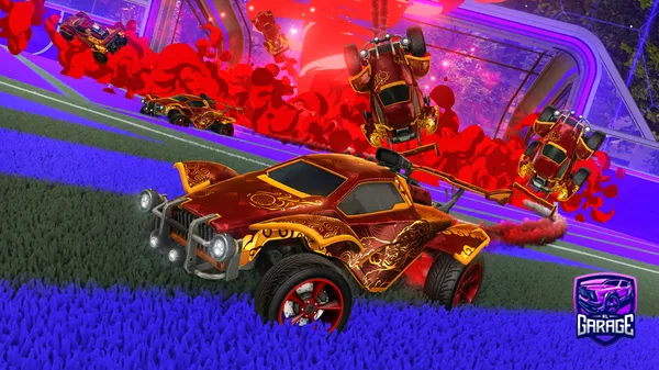 A Rocket League car design from CruelNyandam