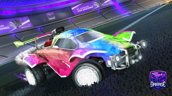 A Rocket League car design from marvelous182182