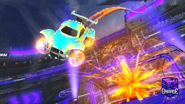 A Rocket League car design from Jack_cannon04