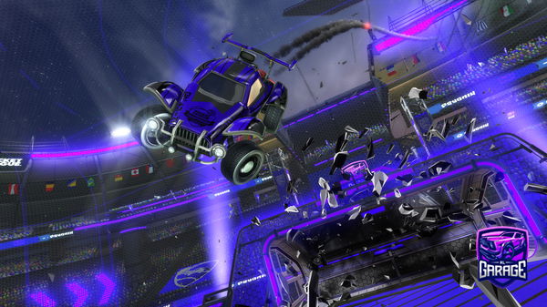 A Rocket League car design from TBGamer101