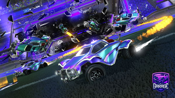 A Rocket League car design from mrswish2012