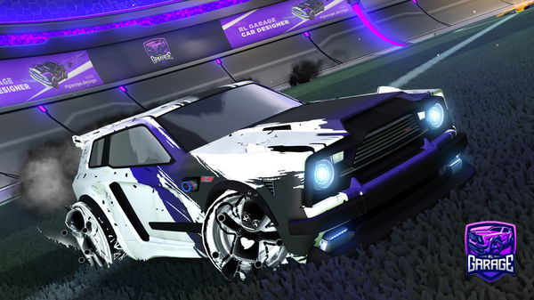 A Rocket League car design from Kebz_RL_YT