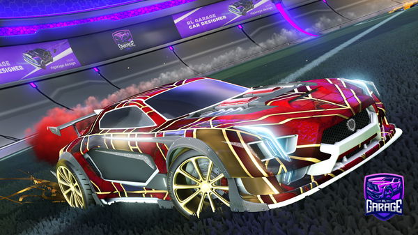 A Rocket League car design from RafinhaMomentos