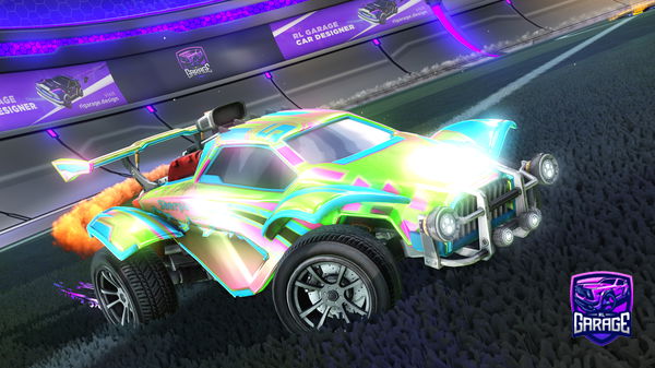 A Rocket League car design from matias3435