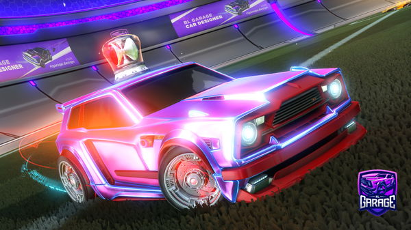 A Rocket League car design from Gamer132884