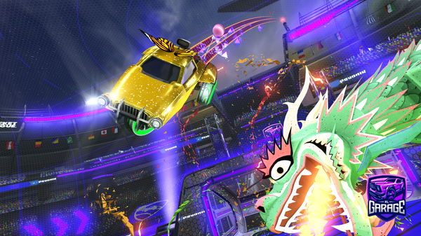 A Rocket League car design from Typhon357